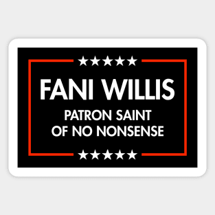 Fani Willis - No Nonsense Sticker